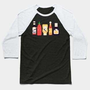 Ex-Condiments Baseball T-Shirt